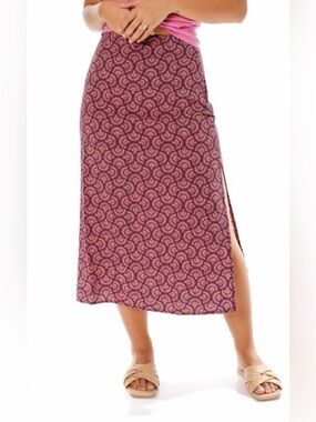 Marine Layer Ryan Midi Slip Skirt